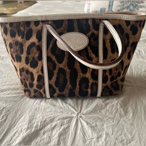Dolce & Gabbana Animal Print Tote